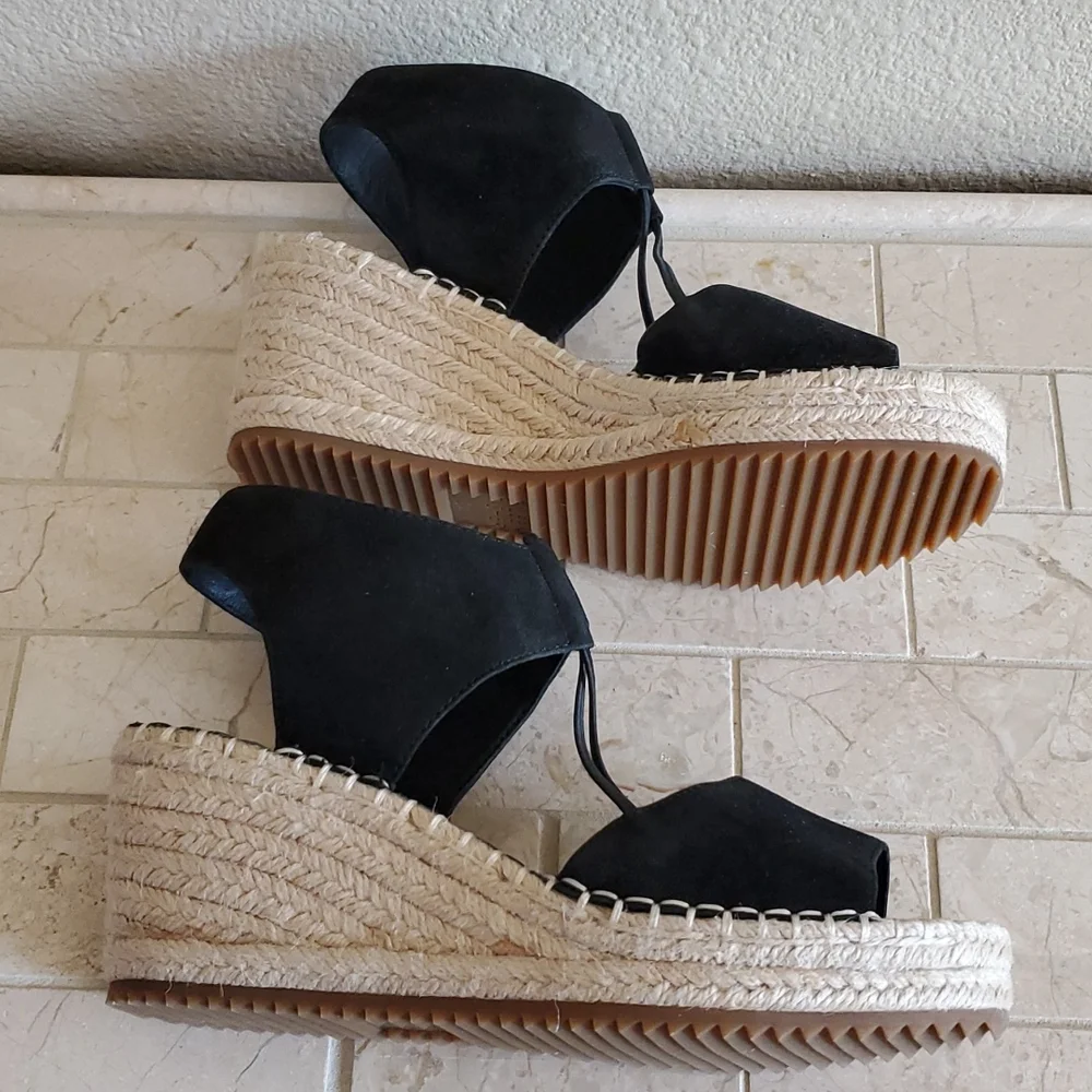 NEW Eileen Fisher Espadrille Sandals - Picture 3 of 8